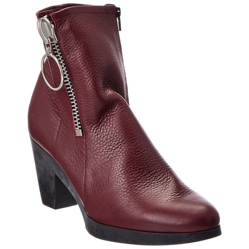 Arche Divkaa Leather Boot, Red
